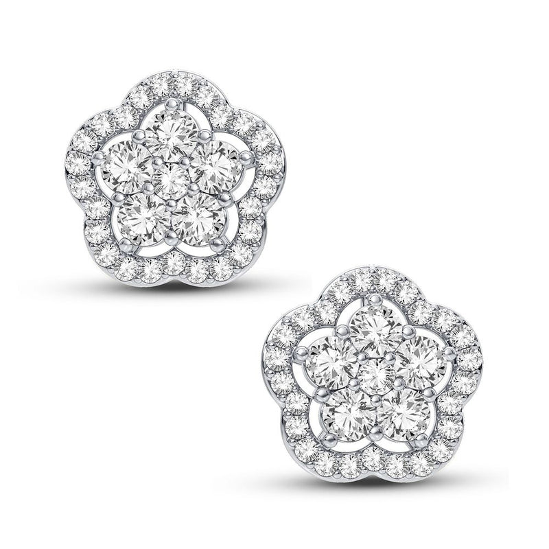 14K 1.00CT DIAMOND EARRING