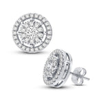 14K 0.75CT DIAMOND EARRING