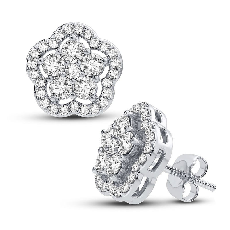 14K 0.75CT DIAMOND EARRING