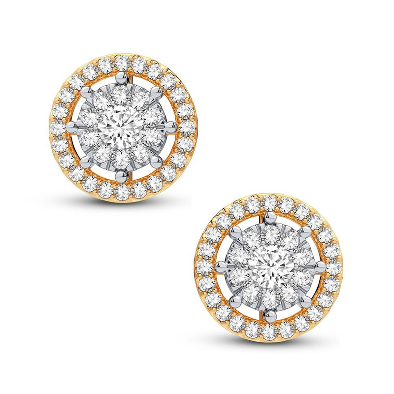 14K 0.50CT DIAMOND EARRING