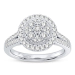 10K 0.50CT DIAMOND RING