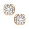 14K 0.33CT DIAMOND EARRING