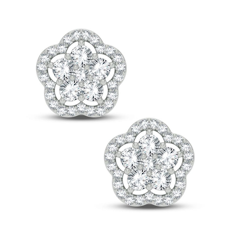 14K 2.00CT DIAMOND EARRING