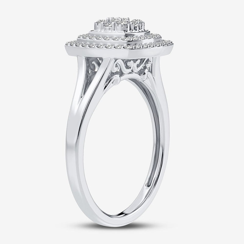 10K 0.28CT DIAMOND RING