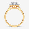 10K 0.10CT DIAMOND RING