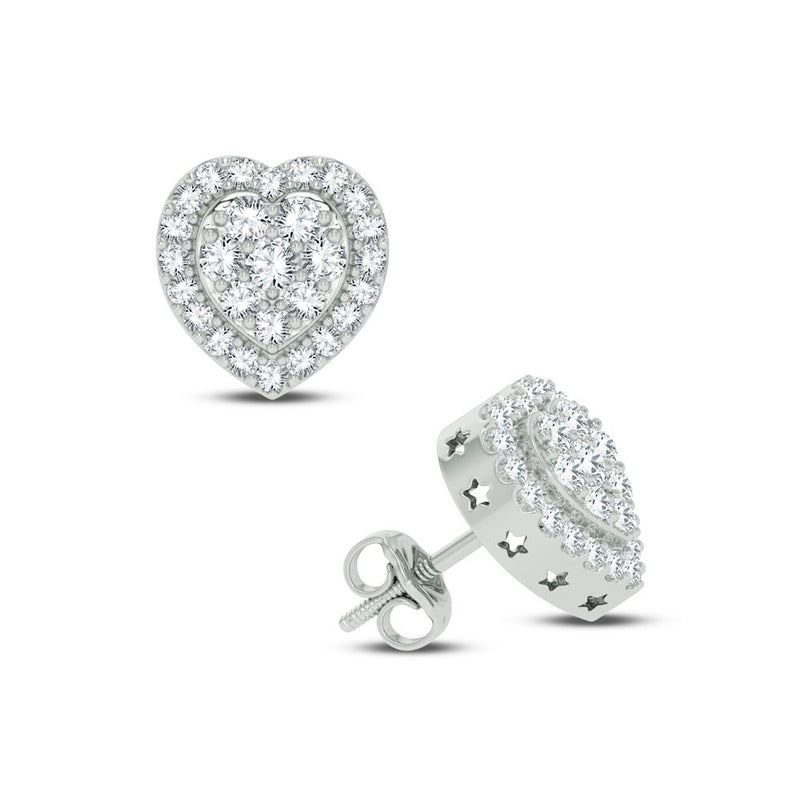 10K 1.00CT DIAMOND EARRING