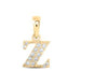 1/20CTW-DIA NICOLE INITIAL "Z" PENDANT 10K