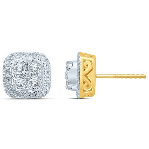 10K 0.31-0.36CT D-EARRINGS