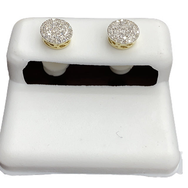 10K 0.26 0.30CT D-MICROPAVE EARRING