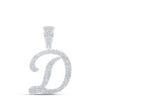 1 CTW-DIA NICOLE INITIAL "D" PENDANT 10K