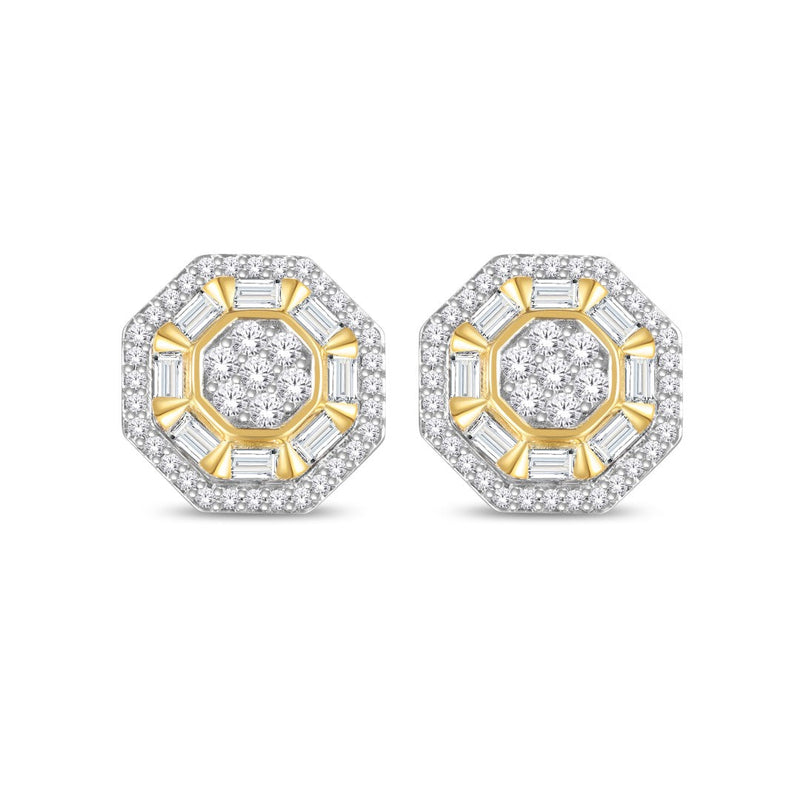 10KT-0.51CTW EARRING