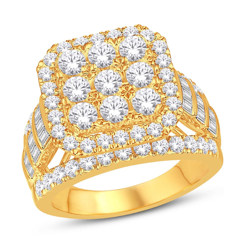 10KT-2.91CTW LADIESRING